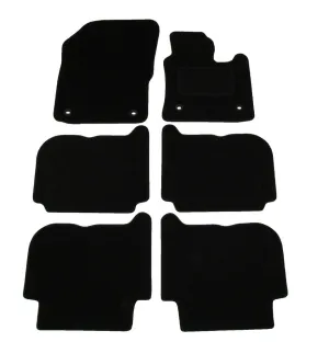 Exact Fit Tailored Car Mats VW Touran [Oval Clips] (2005-2007)