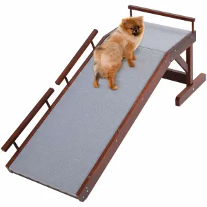 Extra Long Dog Ramp for Bed & Couch, Heavy Duty, Non-Slip