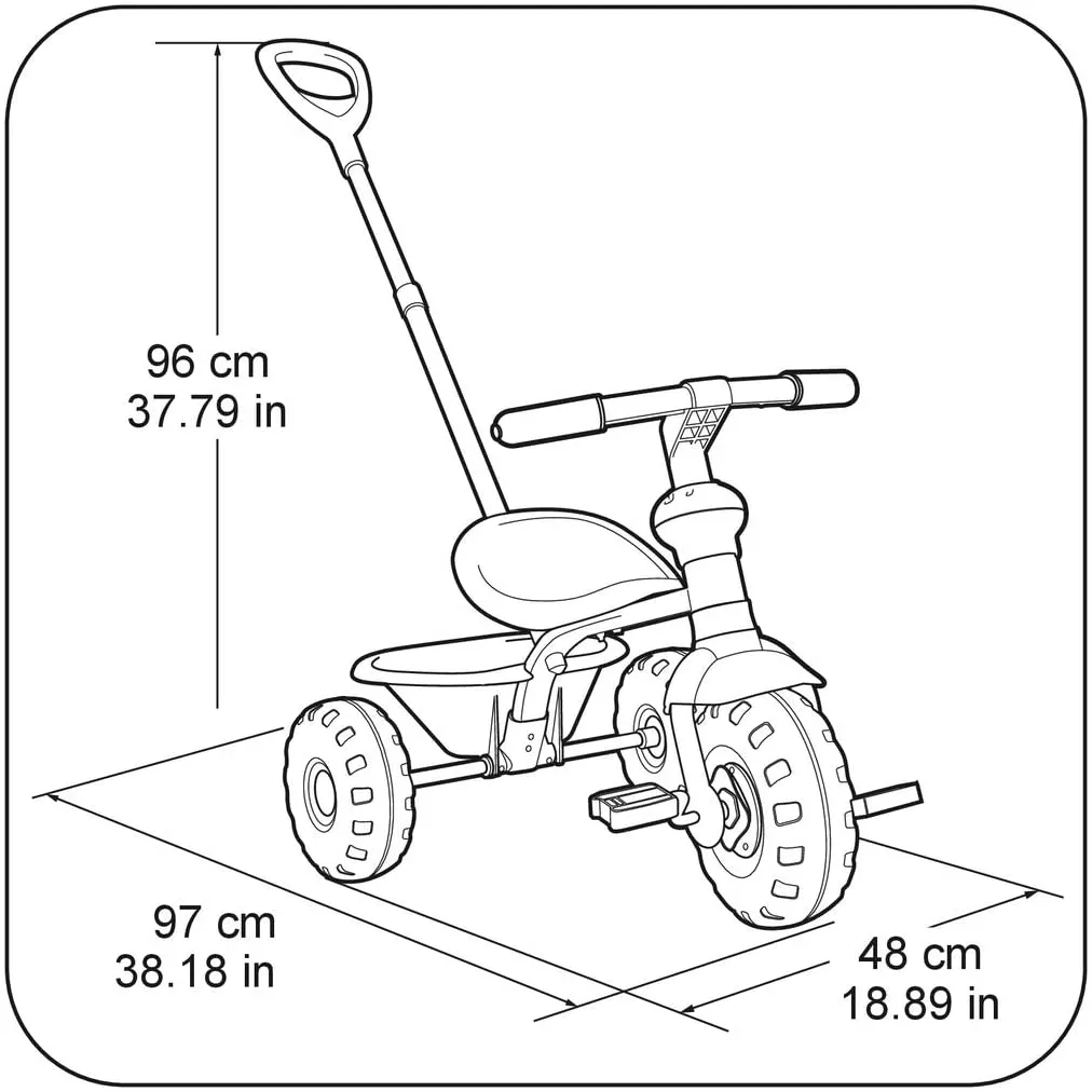 FEBER BABY TRIKE PINK