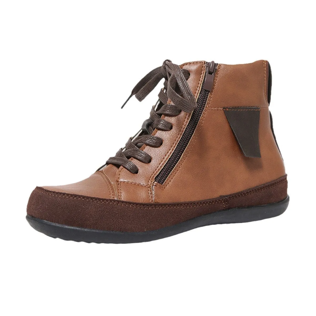 Fleece-lined Snow Ankle Boots