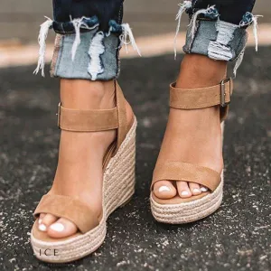 Flo | Wedge Sandals - For A Trendy Summer Look
