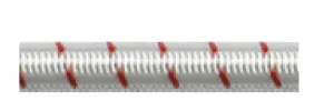 FSE ROBLINE SHOCK CORD WHITE/RED FLECK 3mm  - SOLD PER METRE