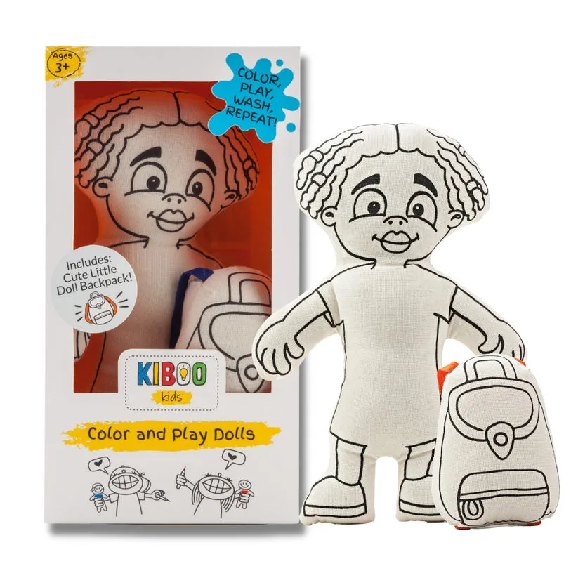 Gender Neutral Doll with Locks