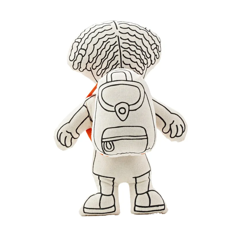 Gender Neutral Doll with Locks