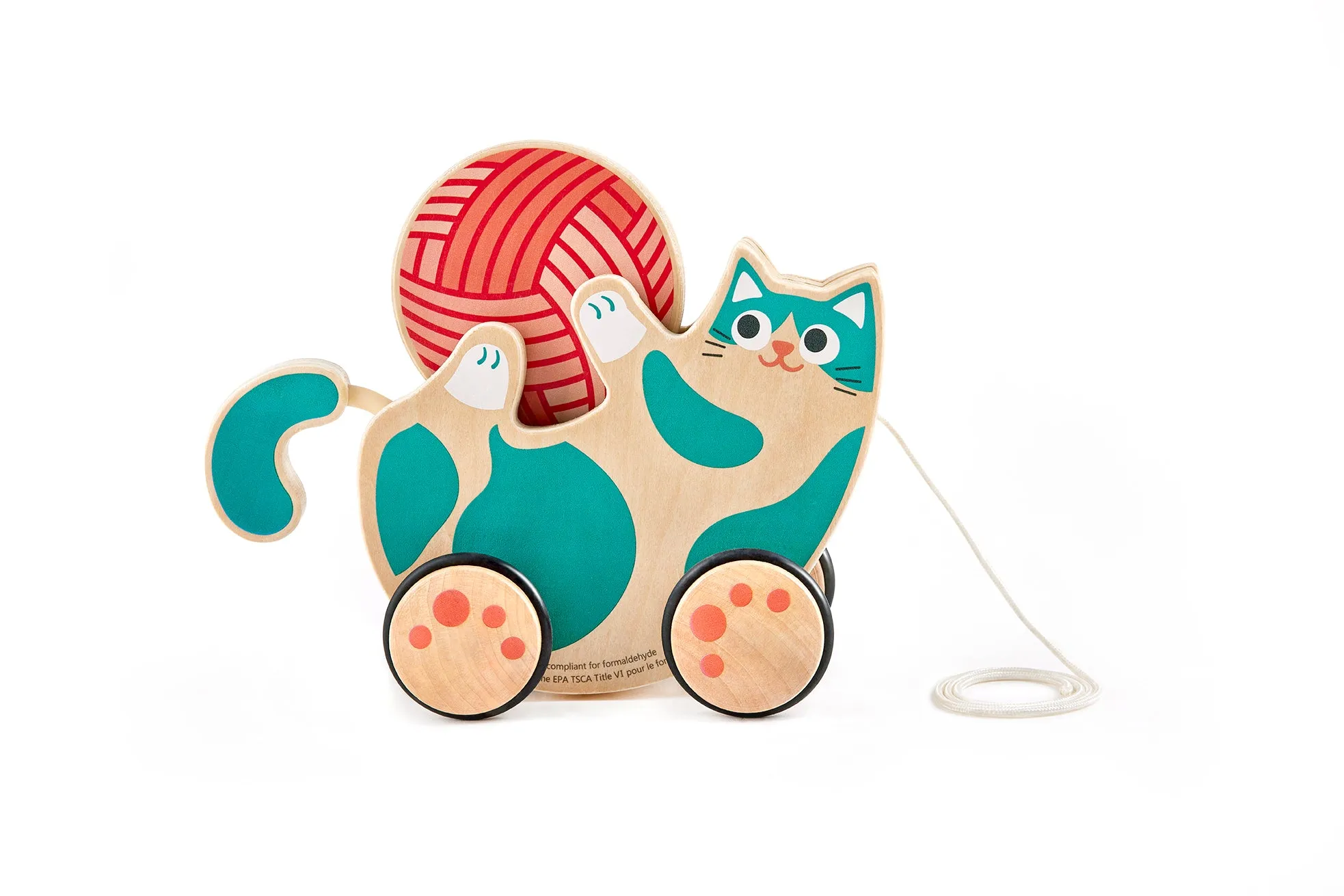 Hape Roll & Rattle Kitten