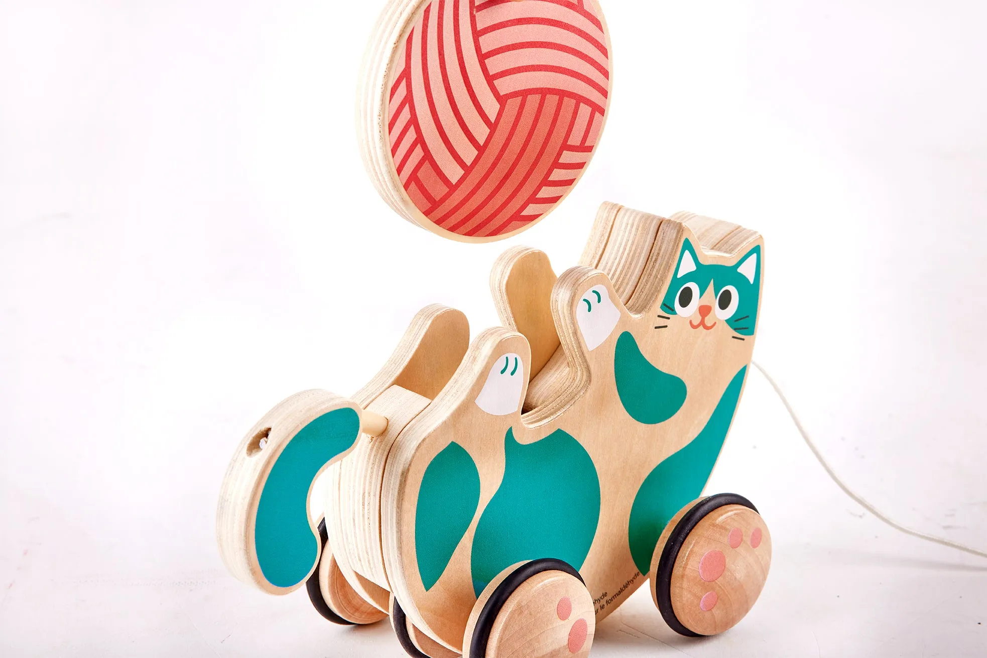 Hape Roll & Rattle Kitten
