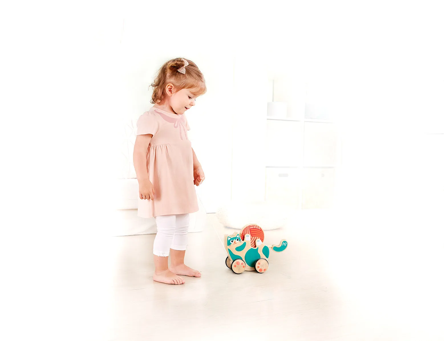 Hape Roll & Rattle Kitten