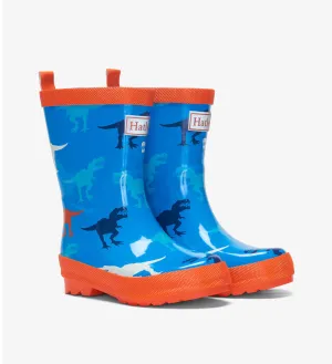 Hatley Giant T-Rex Shiny Rain Boots