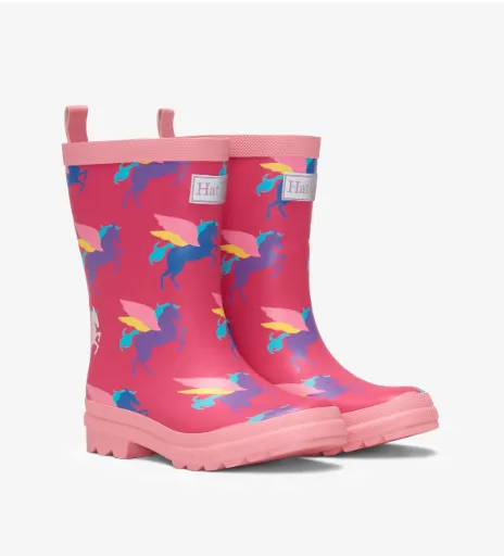 Hatley Graphic Pegusus Matte Rain Boots
