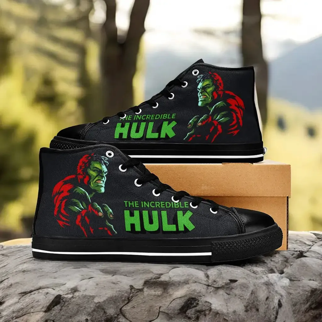 Hulk Shoes High Top Sneakers for Kids and Adults