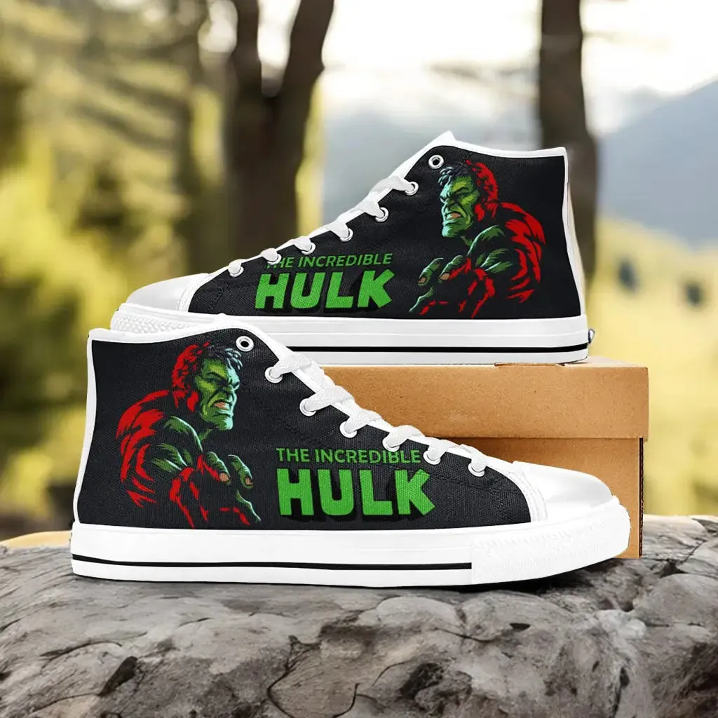 Hulk Shoes High Top Sneakers for Kids and Adults