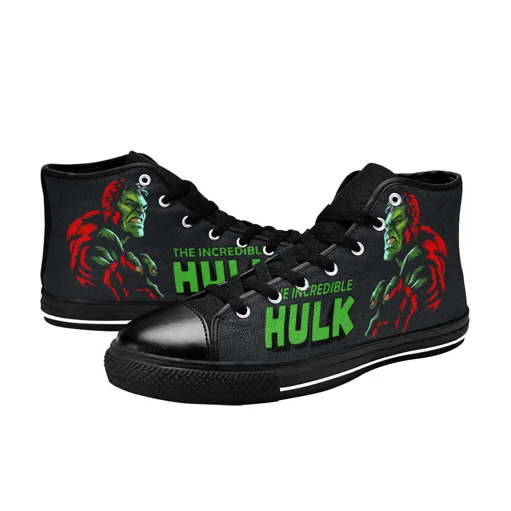 Hulk Shoes High Top Sneakers for Kids and Adults