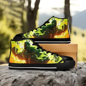 Hulk Smash Shoes High Top Sneakers for Kids and Adults