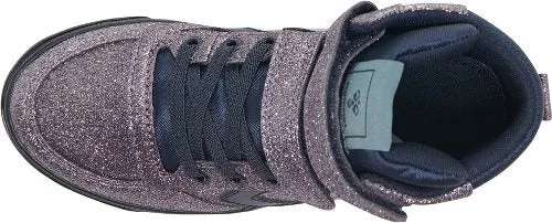 Hummel Purple Slimmer Stadil Glitter Junior High Trainers