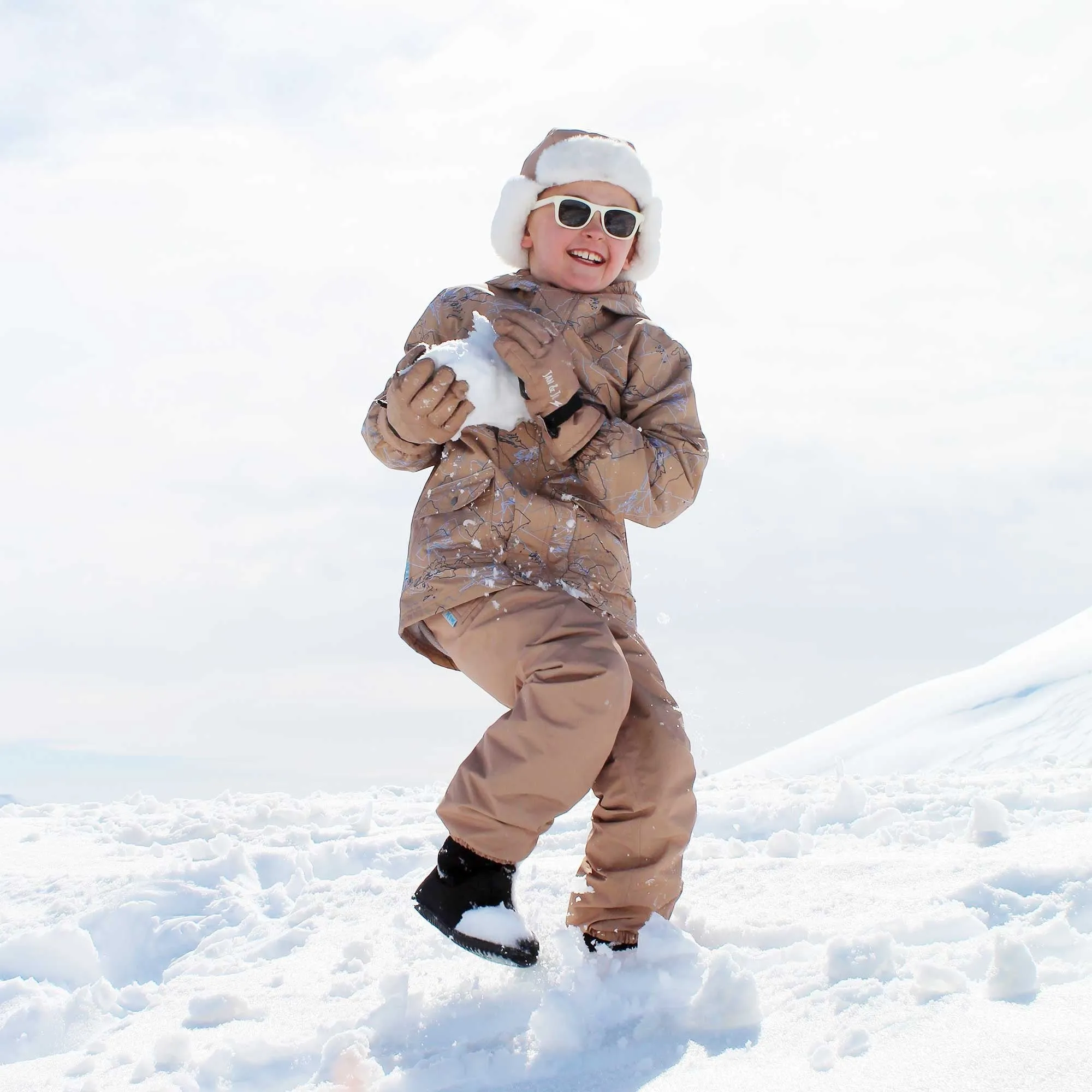 Jan & Jul Cozy-Dry Fleece Rain Pants