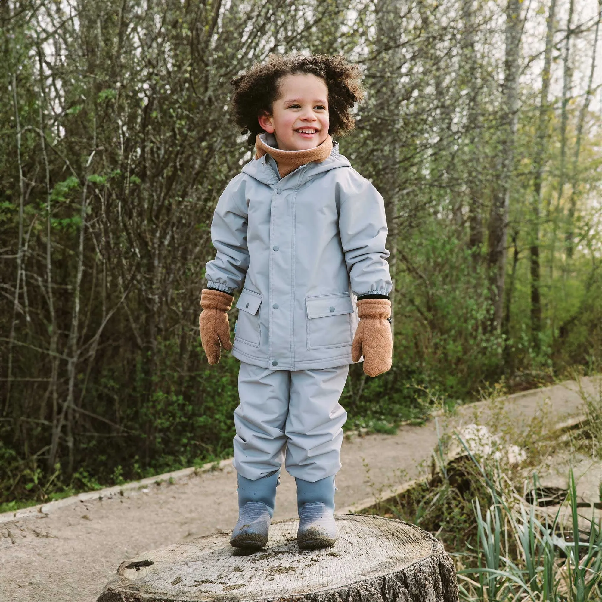 Jan & Jul Cozy-Dry Fleece Rain Pants