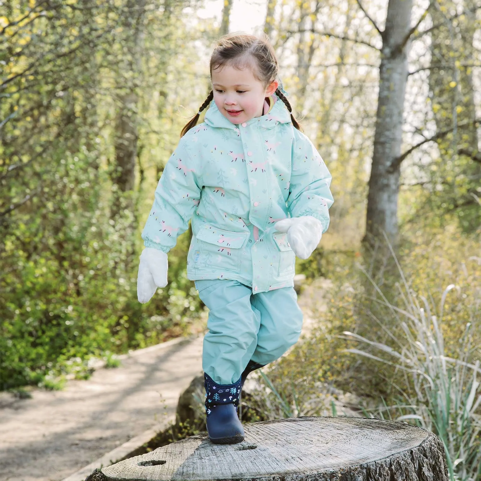 Jan & Jul Cozy-Dry Fleece Rain Pants