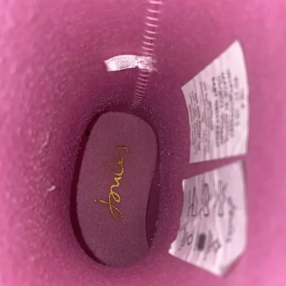 JOULES GIRL'S BABY WELLY PRINT UNICORN PINK RAIN BOOTS SIZE 5