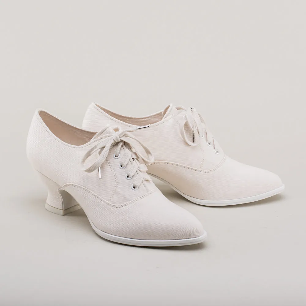 Kedwardian Sporting Oxfords (Ivory)