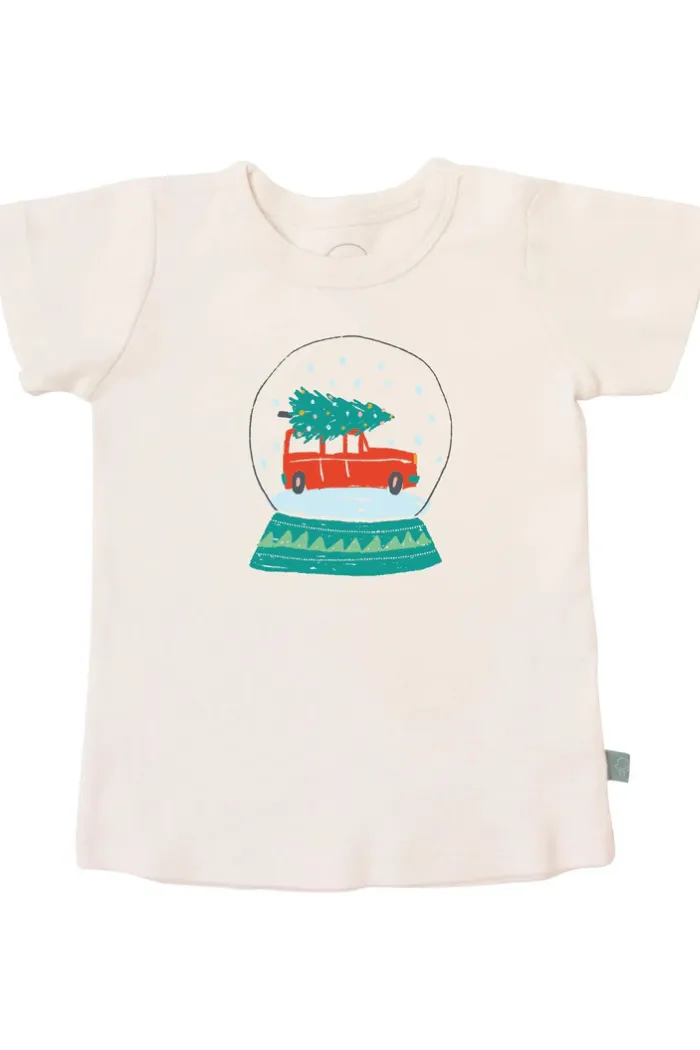 Kid Toddler Graphic Tee | Snow Globe