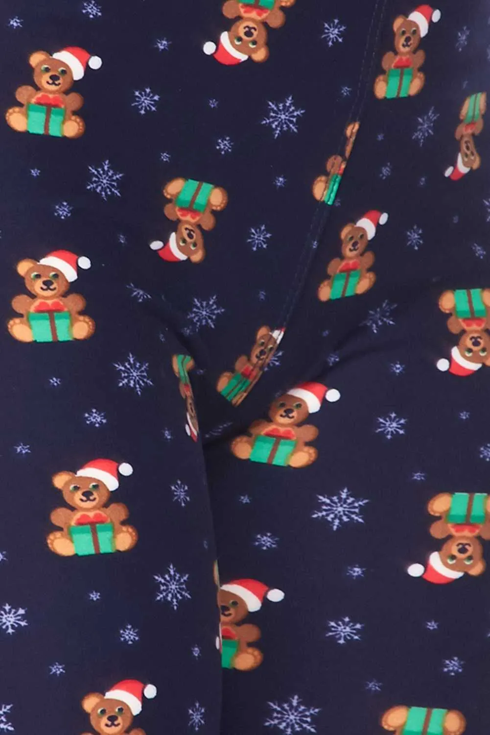 Kids Christmas Teddy Leggings