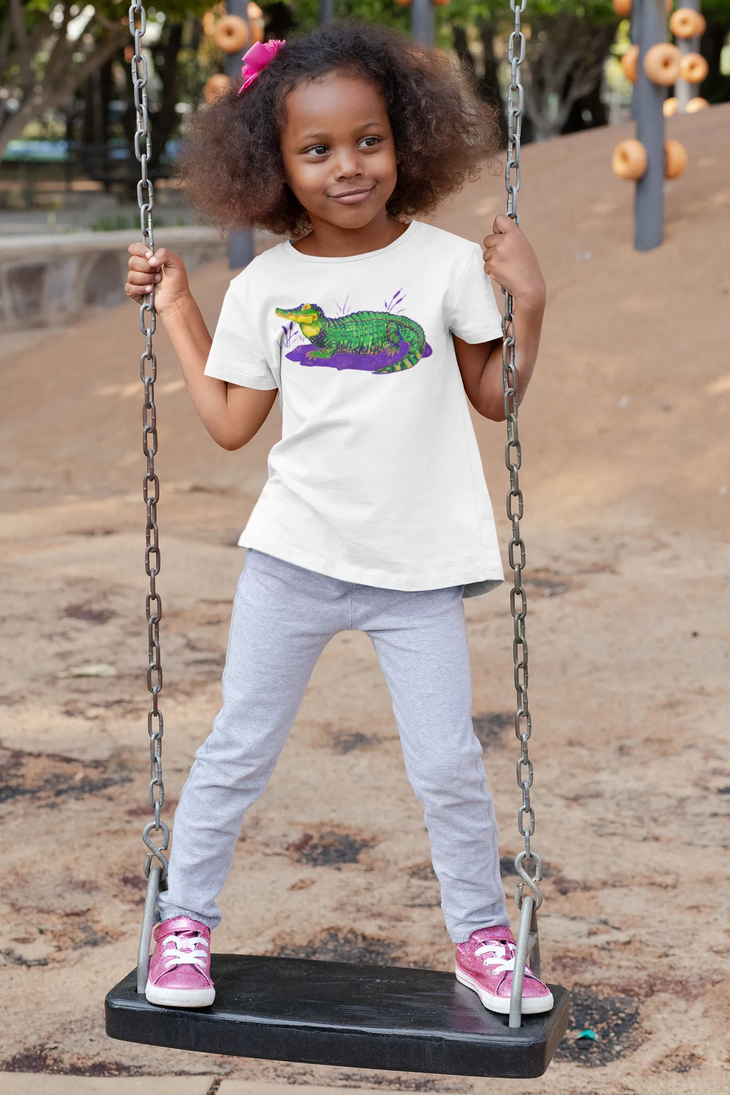 Kid’s Crocodile T-Shirt — Super Soft — Original Design by Sadie Rothenberg