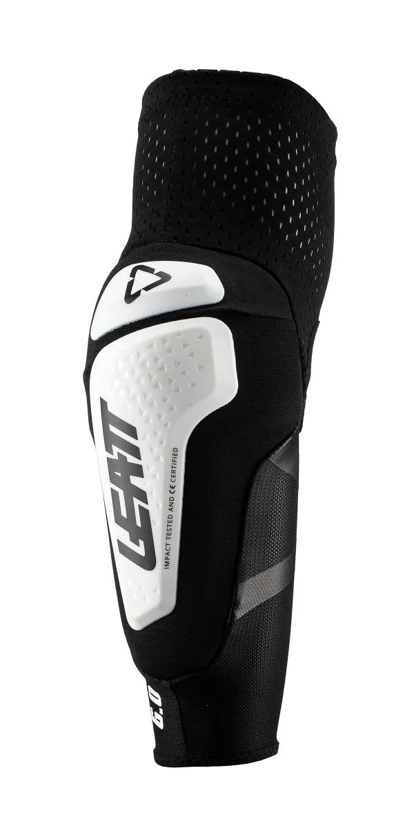 LEATT ELBOW GUARD 3DF 6.0 WHITE/BLACK [2019]