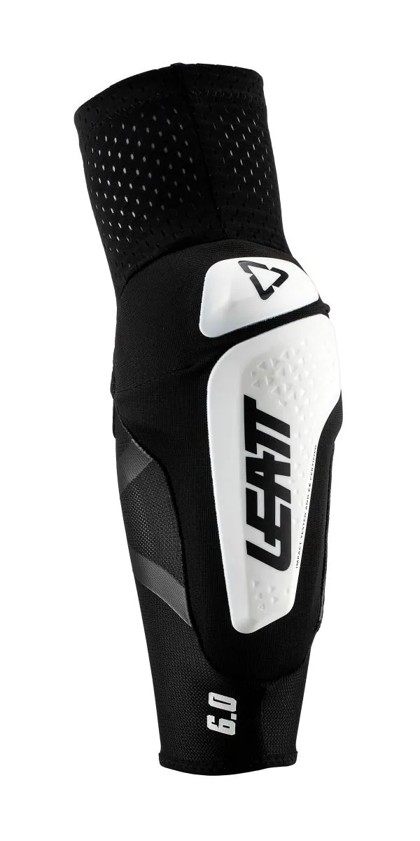 LEATT ELBOW GUARD 3DF 6.0 WHITE/BLACK [2019]