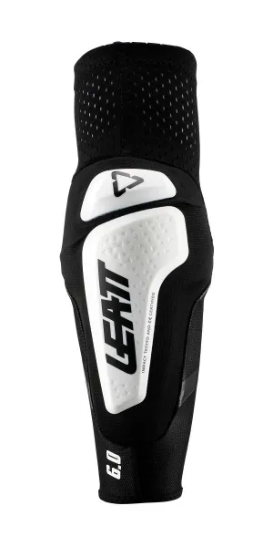 LEATT ELBOW GUARD 3DF 6.0 WHITE/BLACK [2019]