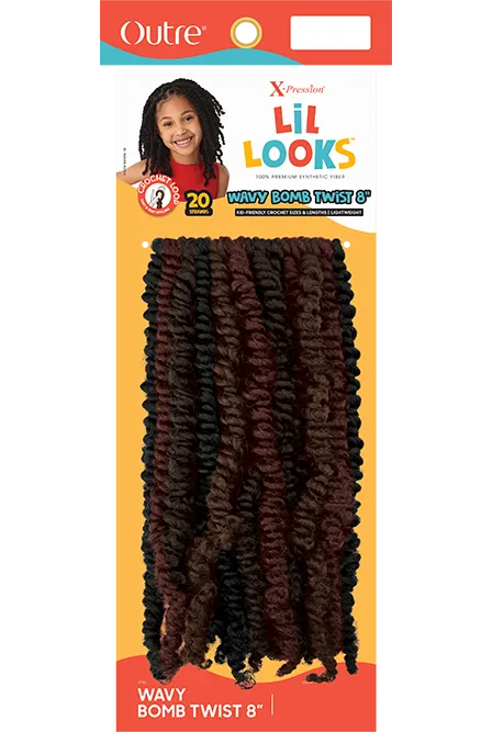 Lil Looks X-Pression - Wavy Bomb Twist 8"
