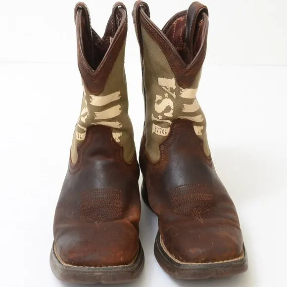 Lil' Rebel™ by Durango® Little Kids' Army Western Boot Size 3