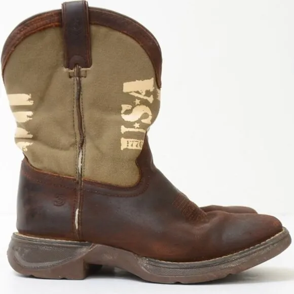 Lil' Rebel™ by Durango® Little Kids' Army Western Boot Size 3