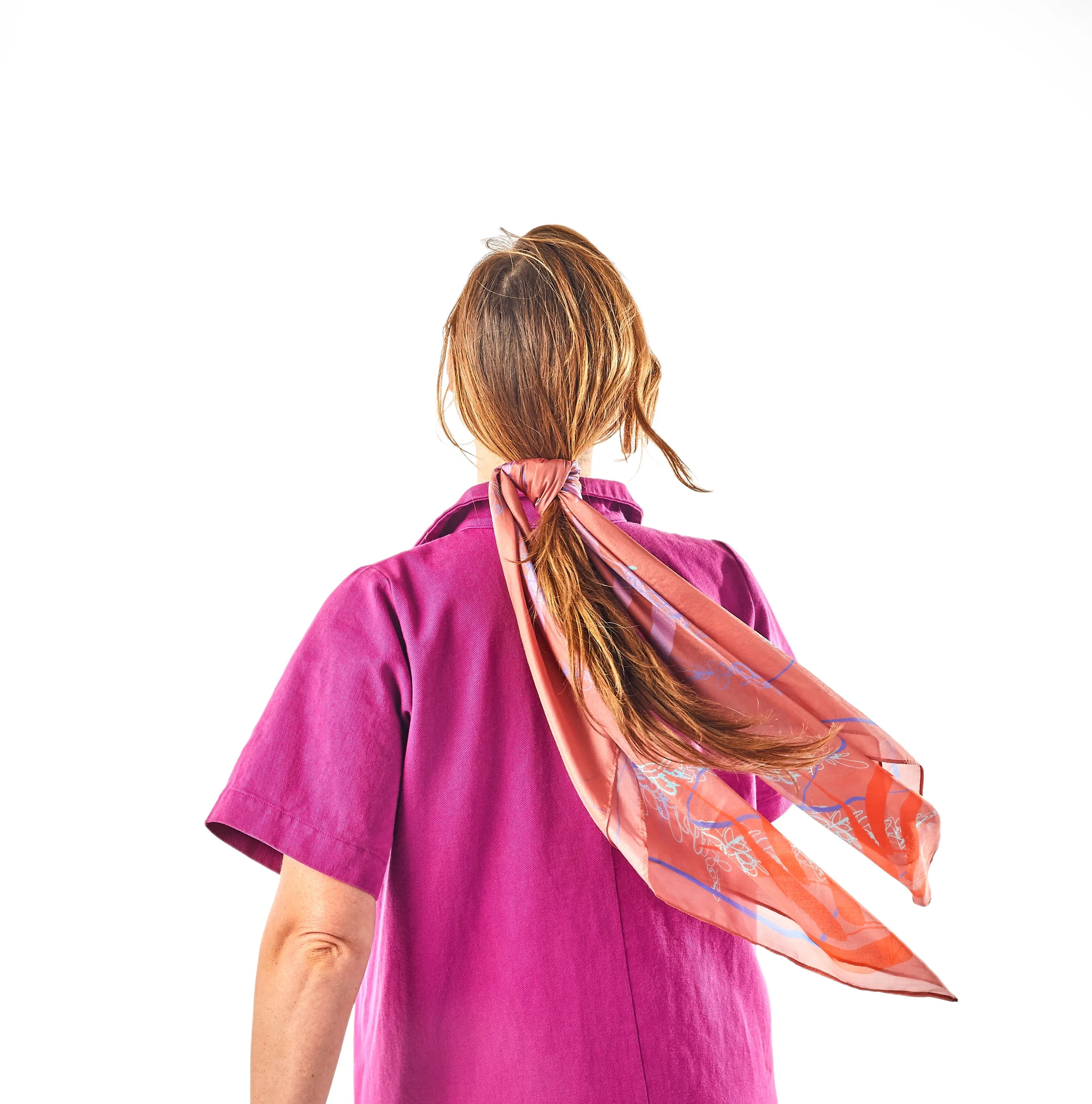 Lilac Scarf in Mauve