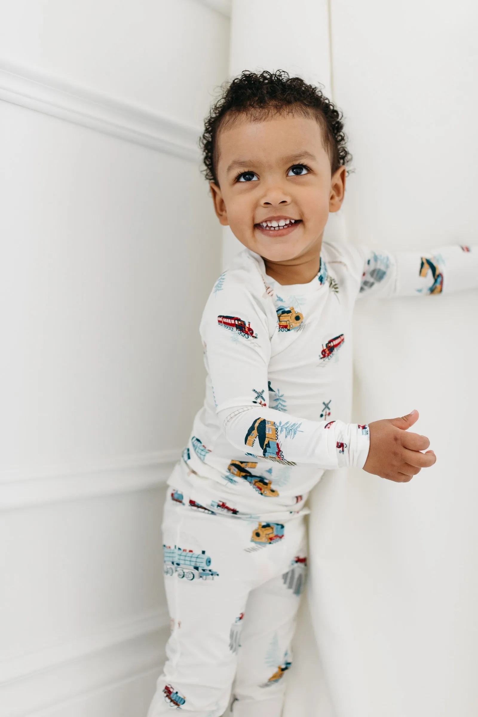 Long Sleeve Pajama Set - All Aboard