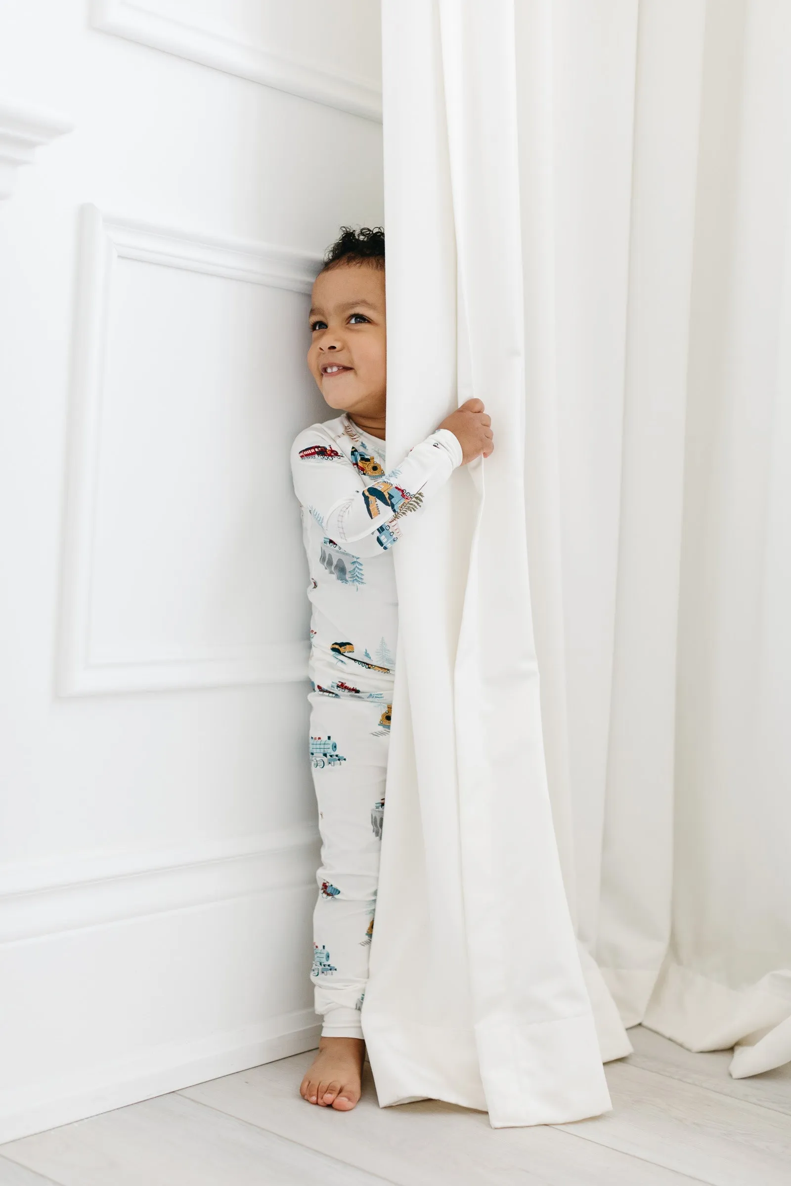 Long Sleeve Pajama Set - All Aboard