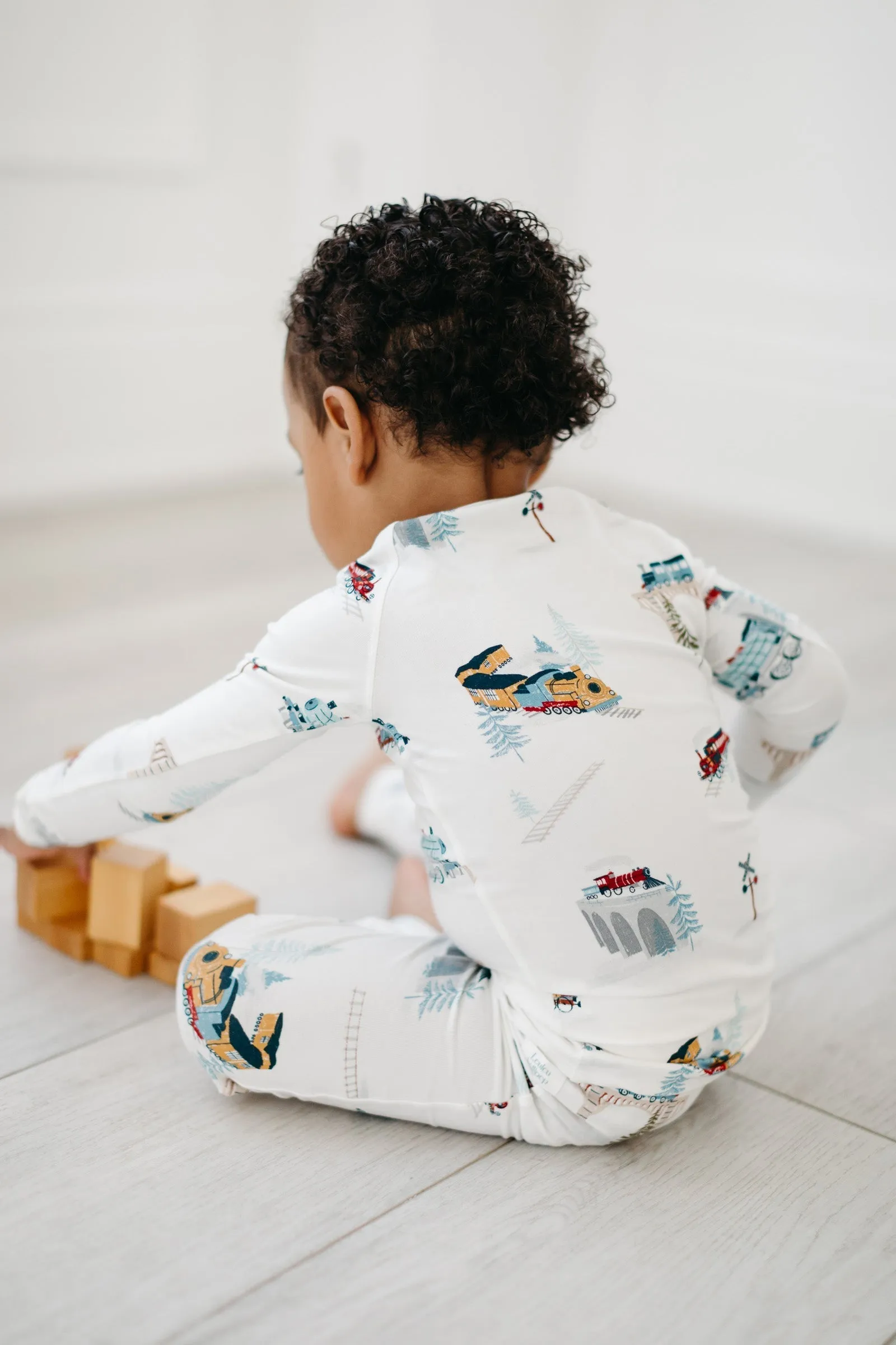 Long Sleeve Pajama Set - All Aboard