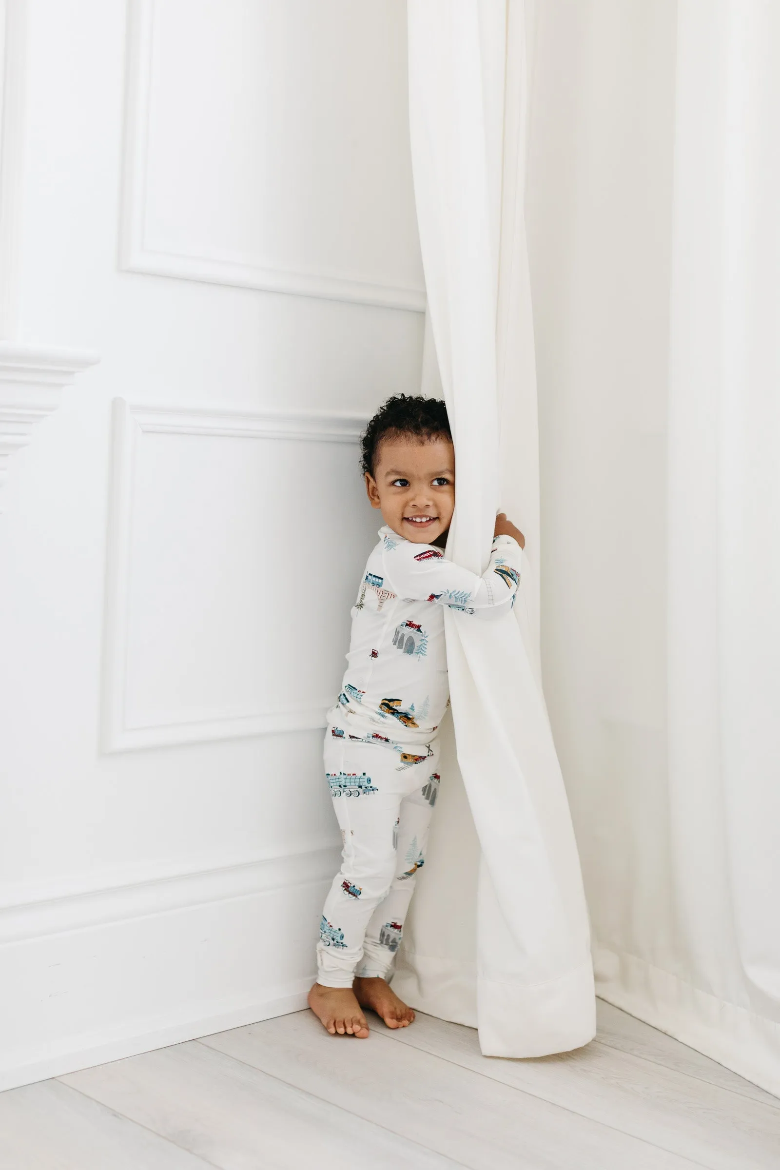 Long Sleeve Pajama Set - All Aboard