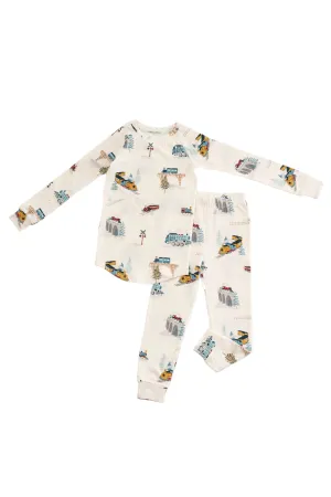 Long Sleeve Pajama Set - All Aboard