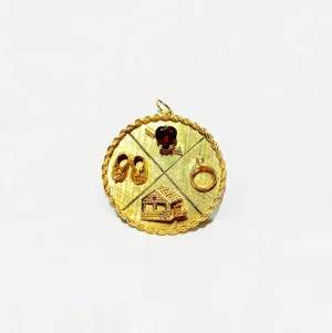 Love Cicle Pendant (14K).