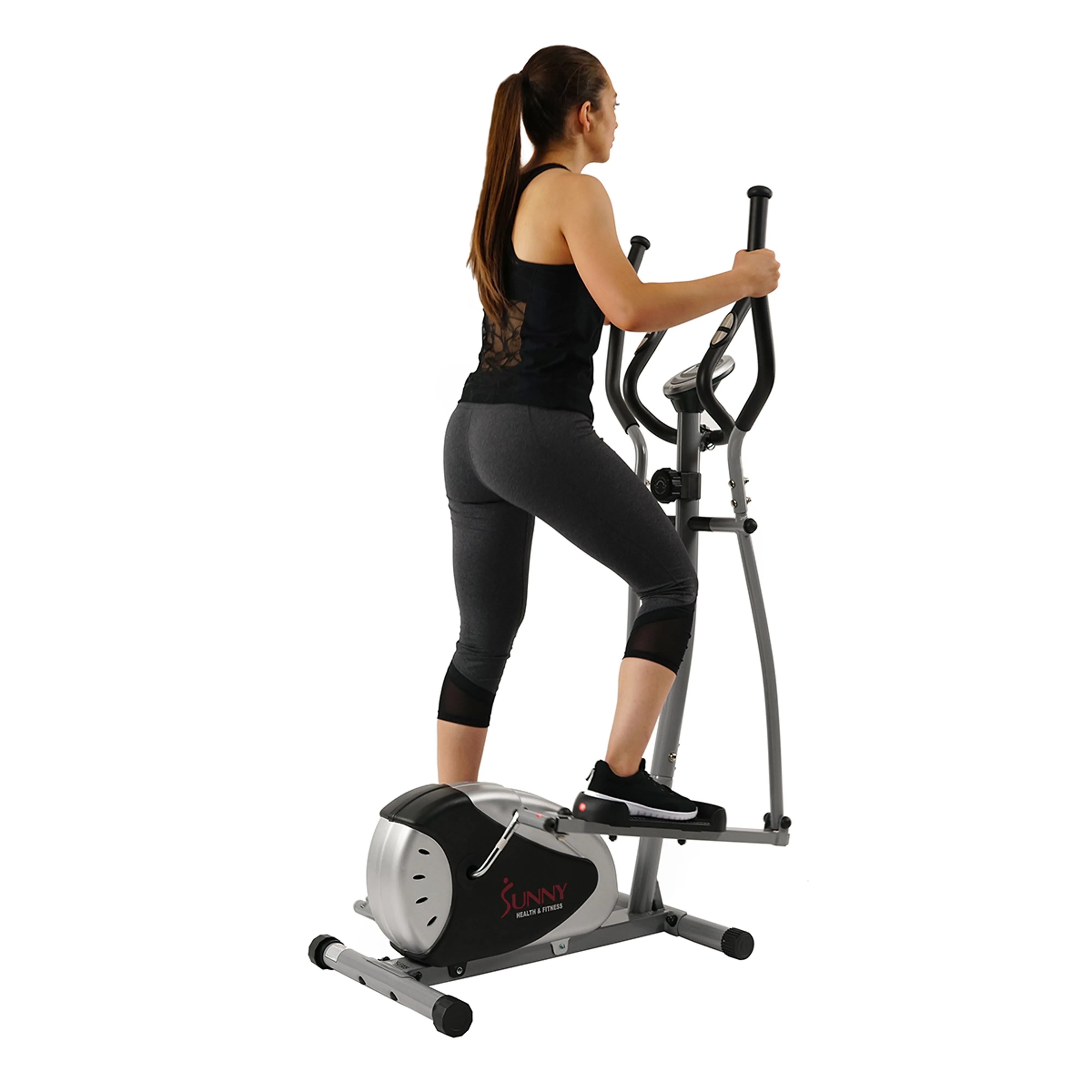 Magnetic Elliptical Bike Cross Trainer Machine Stepper