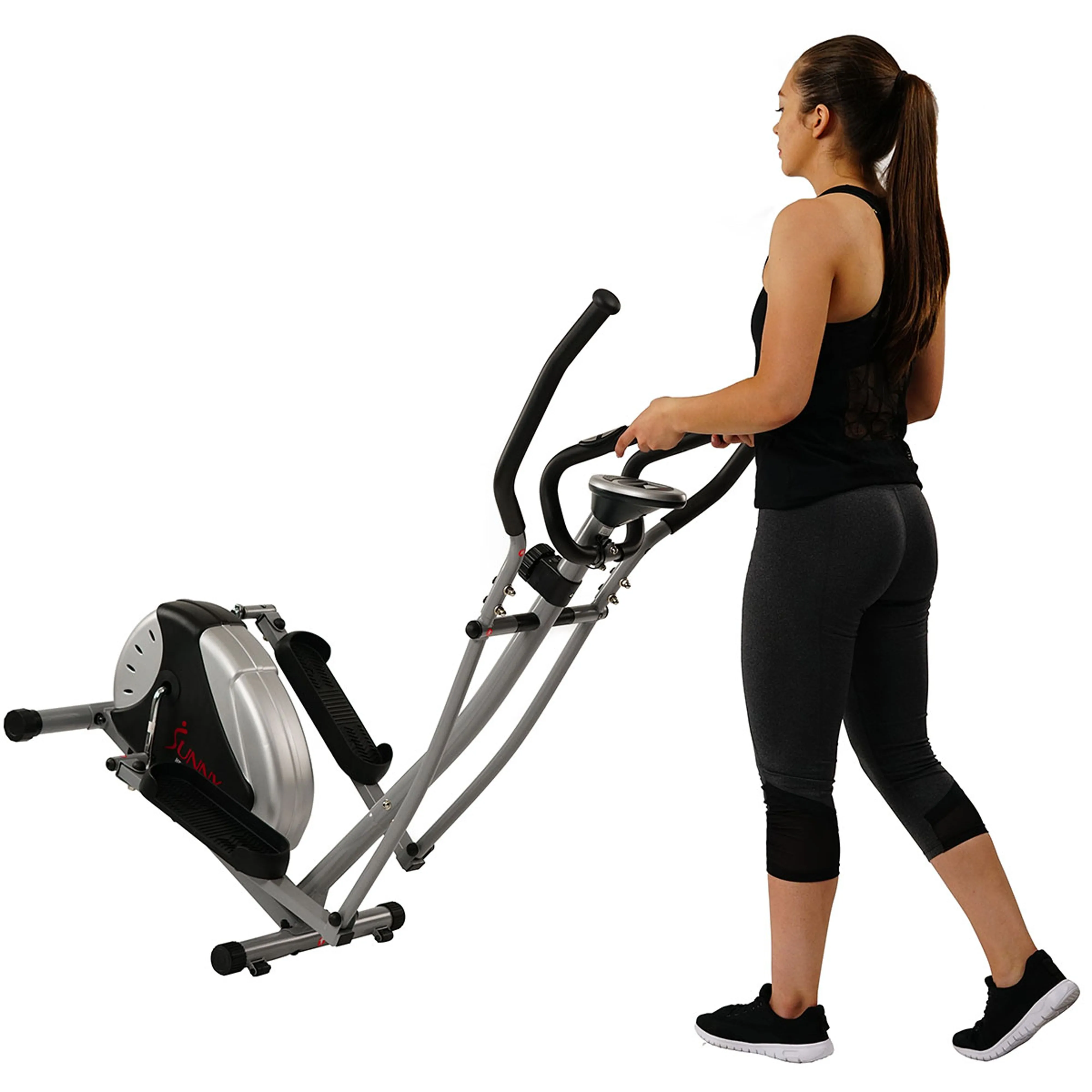 Magnetic Elliptical Bike Cross Trainer Machine Stepper
