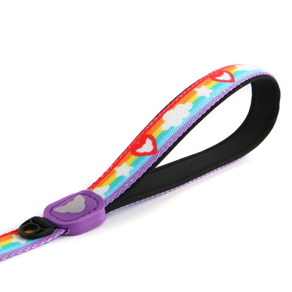 Matching Rainbow Leash | Fluffing Perfect Collection
