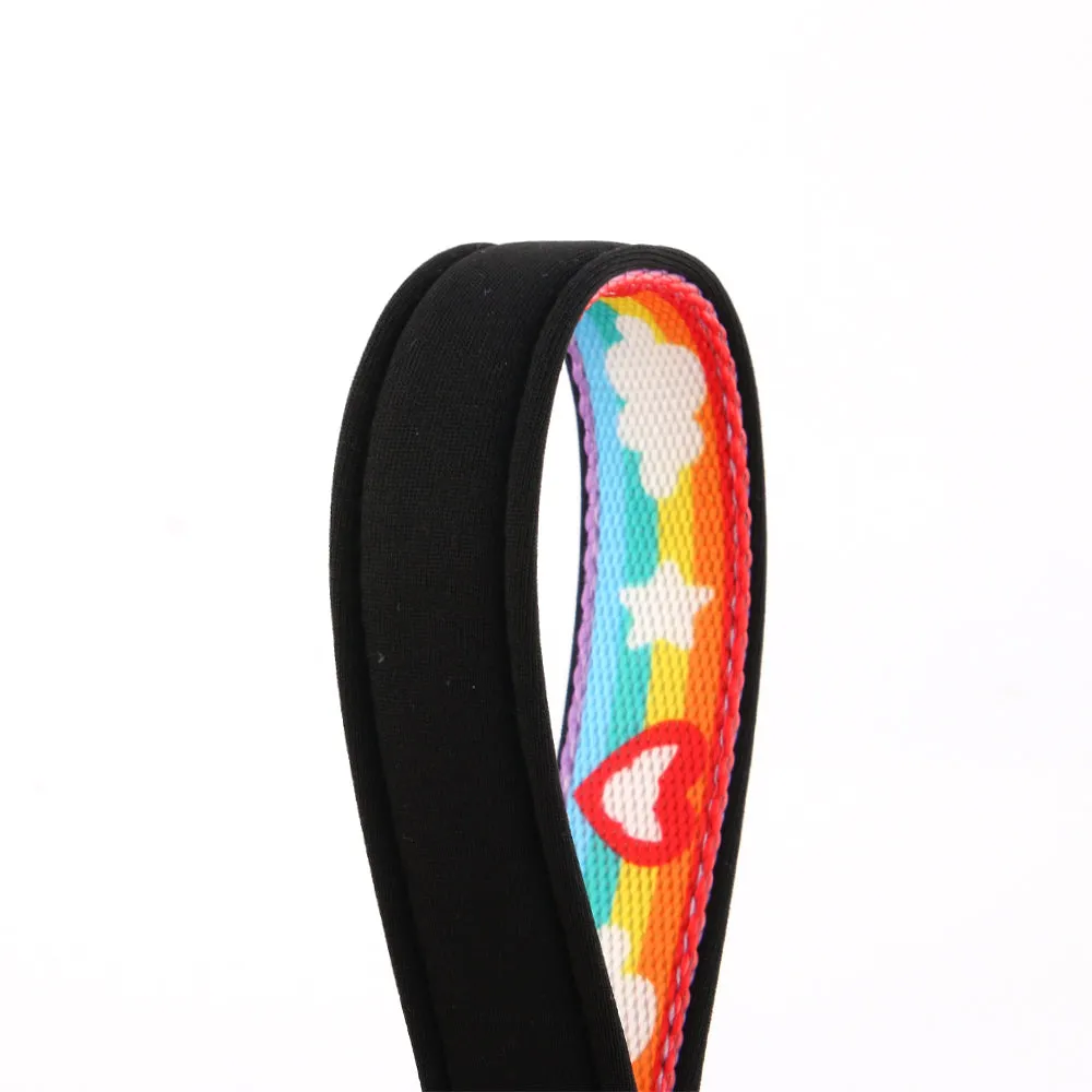 Matching Rainbow Leash | Fluffing Perfect Collection
