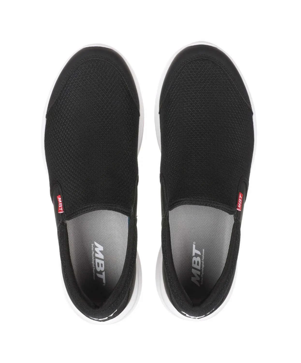 MBT SF Modena III Slip On Black Mens Sneakers