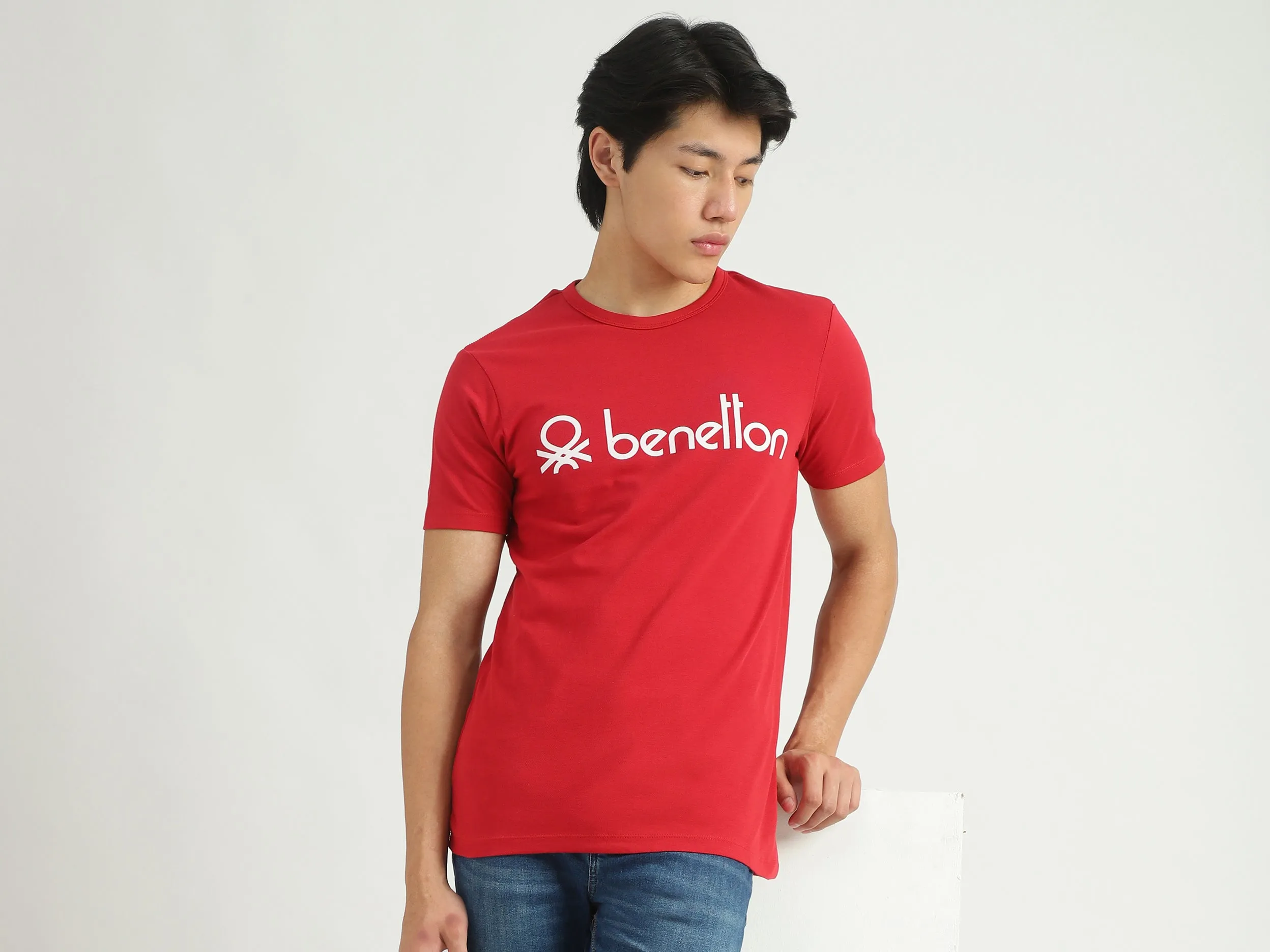 Men Brand Logo T-shirt