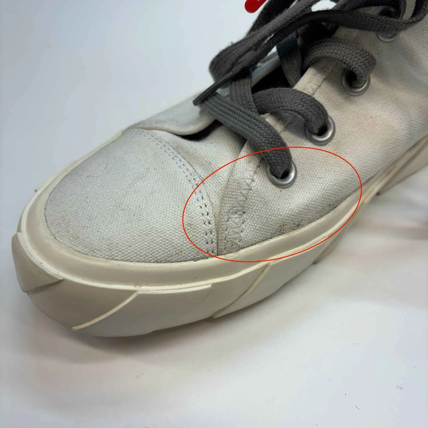 Men's Vulcanized High Trainers White Size EU 40 / UK 6