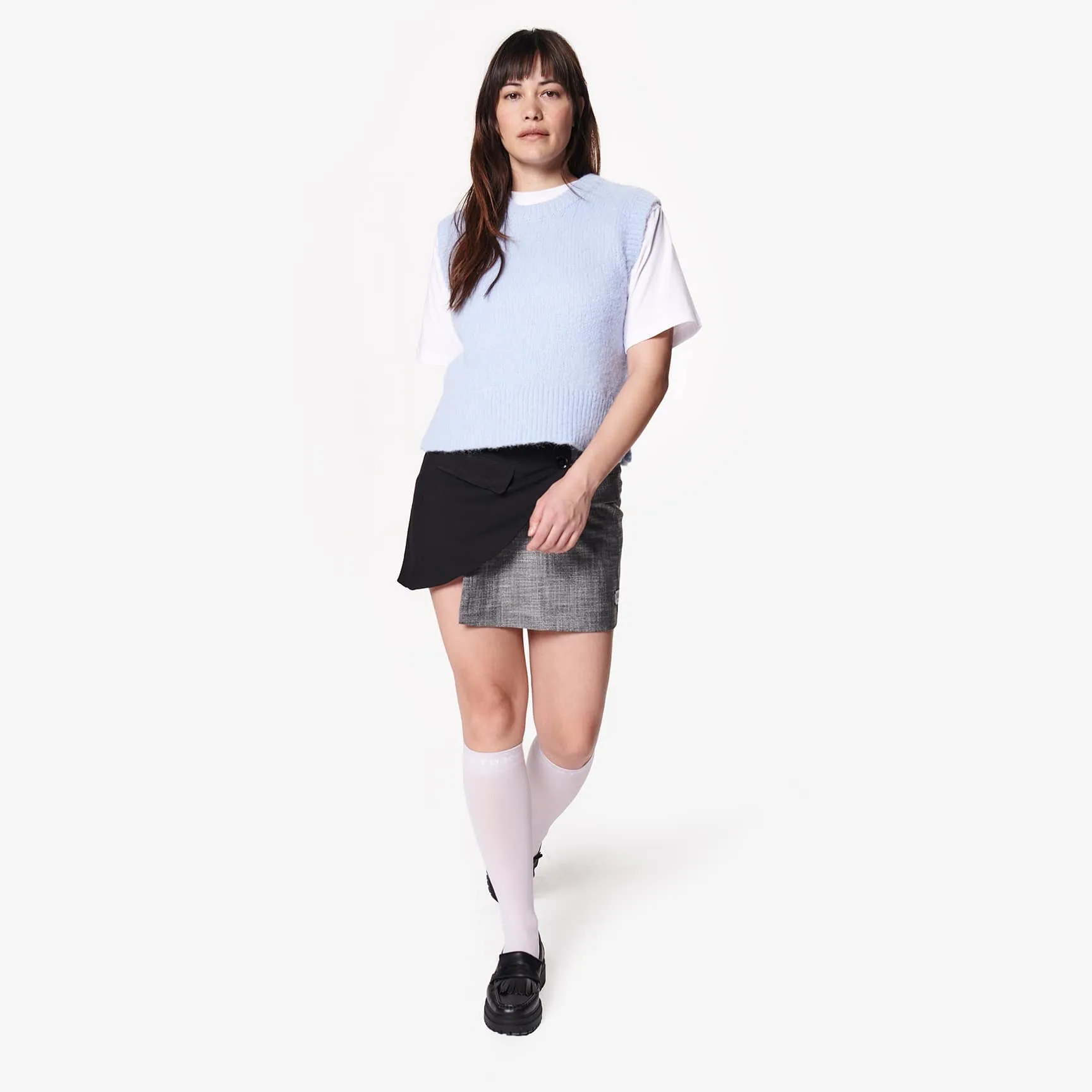 Merino Everyday Socks Women | Ice Grey / Lavender