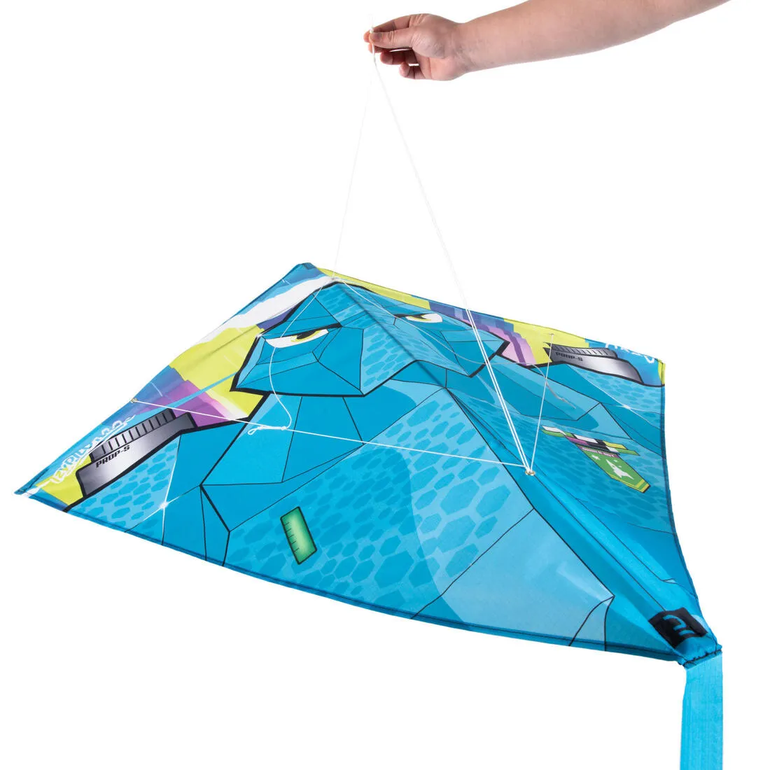 MODULAR 2-IN-1 KITE (STUNT<->STATIC) - IZYPILOT 140 "ROBOT"