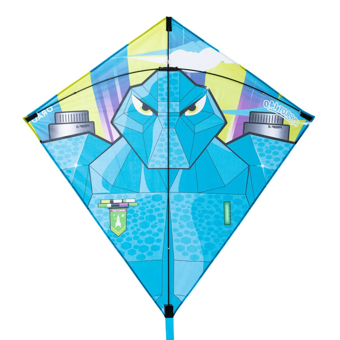 MODULAR 2-IN-1 KITE (STUNT<->STATIC) - IZYPILOT 140 "ROBOT"