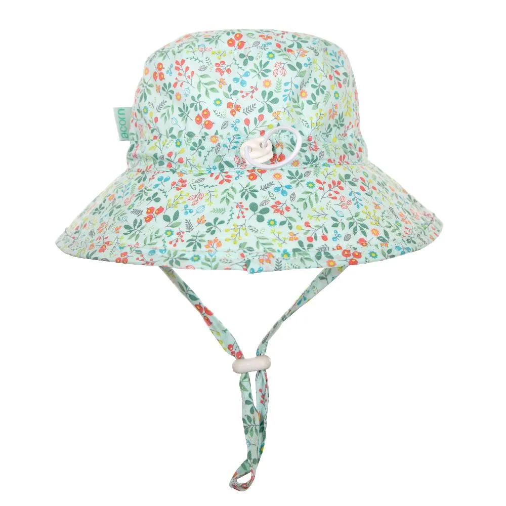 MONET FLORAL BROAD BRIM BUCKET HAT